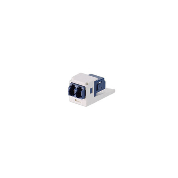 Panduit CMDFDBLCZAW LC 1pc(s) Blue,White fiber optic adapter