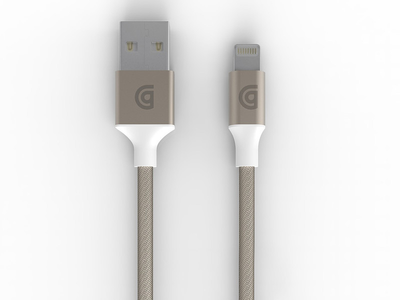 Griffin USB/Lightning, 1.5 m 1.5м USB A Lightning Золотой