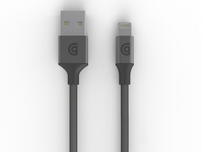 Griffin USB/Lightning, 1.5 m 1.5м USB A Lightning Серый