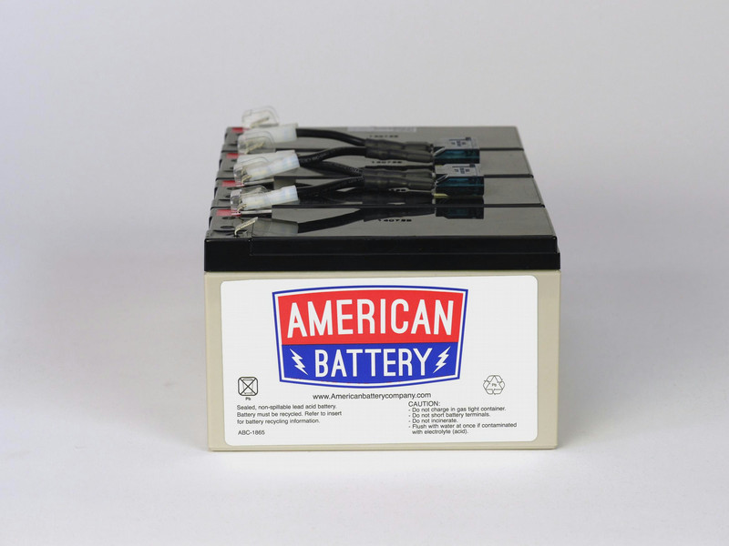 American Battery RBC8 Sealed Lead Acid (VRLA) 7Ah 12V UPS battery