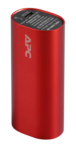 APC M3RD Литий-ионная (Li-Ion) 3000мА·ч Красный внешний аккумулятор