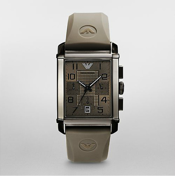 Emporio Armani AR0336 Armbanduhr Männlich Quarz Grau Uhr