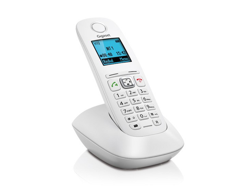 Gigaset A540 Analog/DECT Caller ID Grey,White
