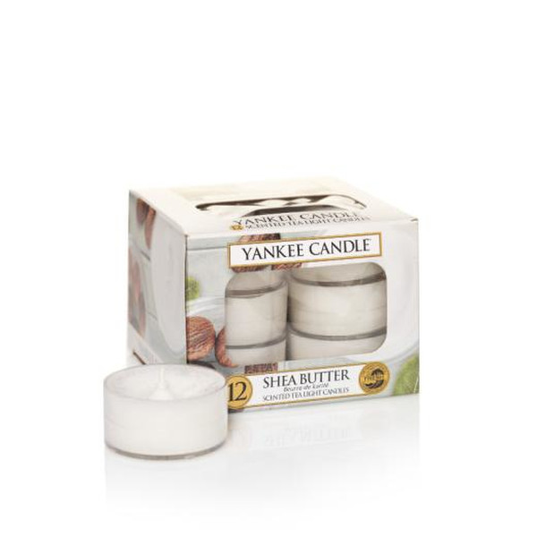 Yankee Candle 1332217E Круглый Белый 12шт восковая свеча