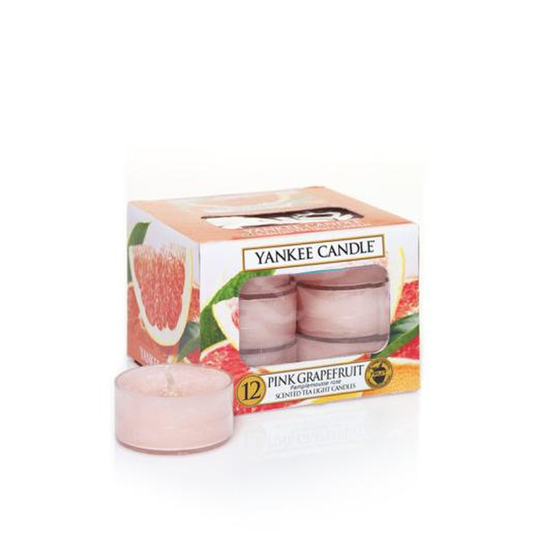 Yankee Candle 1332223E Круглый Розовый 12шт восковая свеча