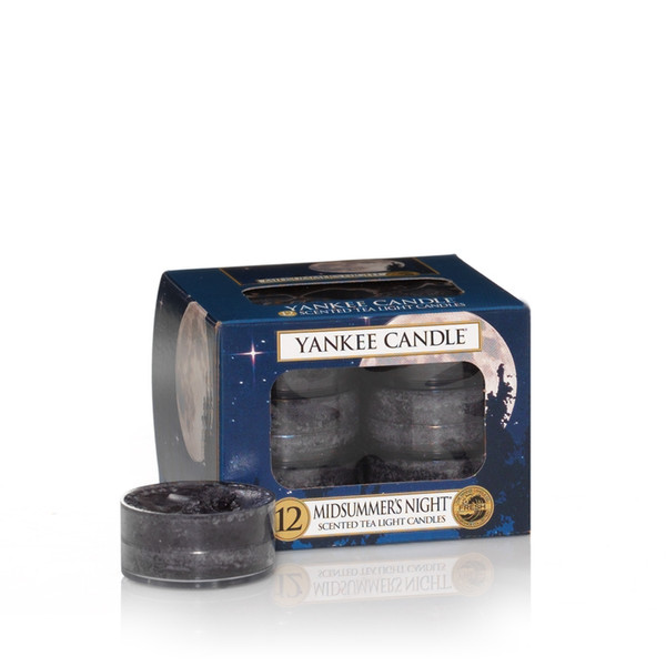 Yankee Candle 141174 Rund Schwarz 12Stück(e) Wachskerze