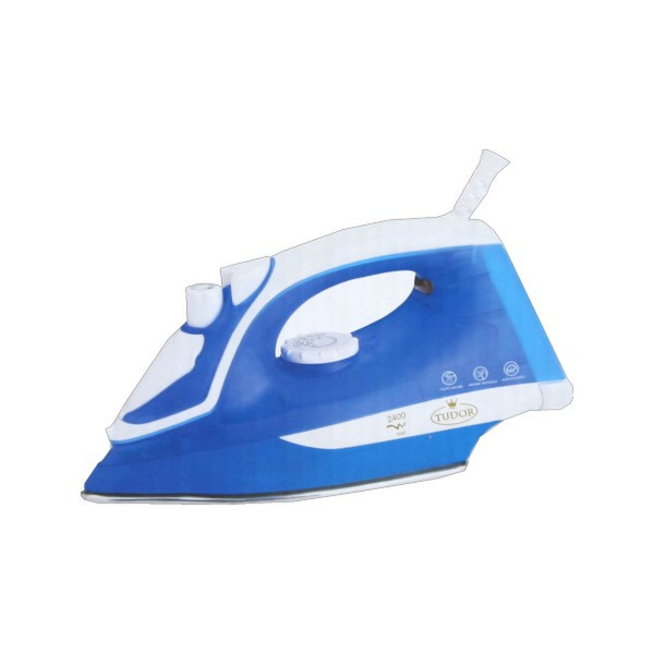 Tudor M01839 Dry & Steam iron Stainless Steel soleplate 2400W Blue iron