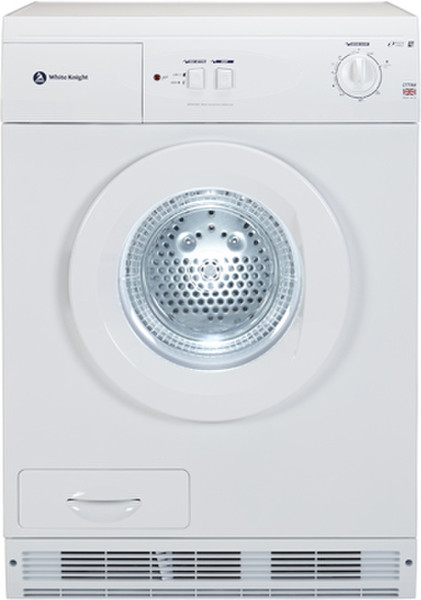 White Knight C77AW freestanding Front-load 7kg C White tumble dryer