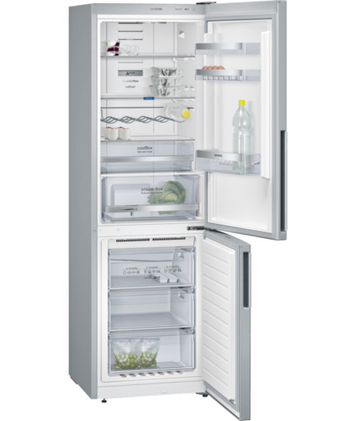 Siemens KG36NEI45 freestanding 234L 86L A+++ Stainless steel fridge-freezer