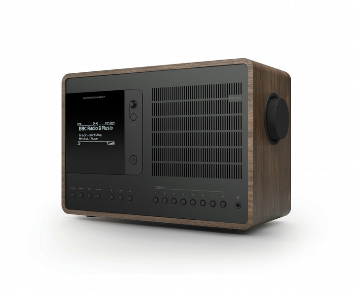 Revo SuperConnect Портативный Цифровой Черный, Красновато-коричневый радиоприемник