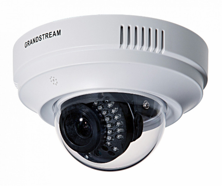 Grandstream Networks GXV3611IR_HD IP security camera Indoor Dome White security camera