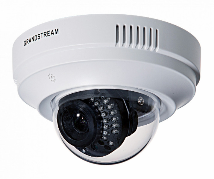 Grandstream Networks GXV3611IR_HD IP security camera Innenraum Kuppel Weiß Sicherheitskamera