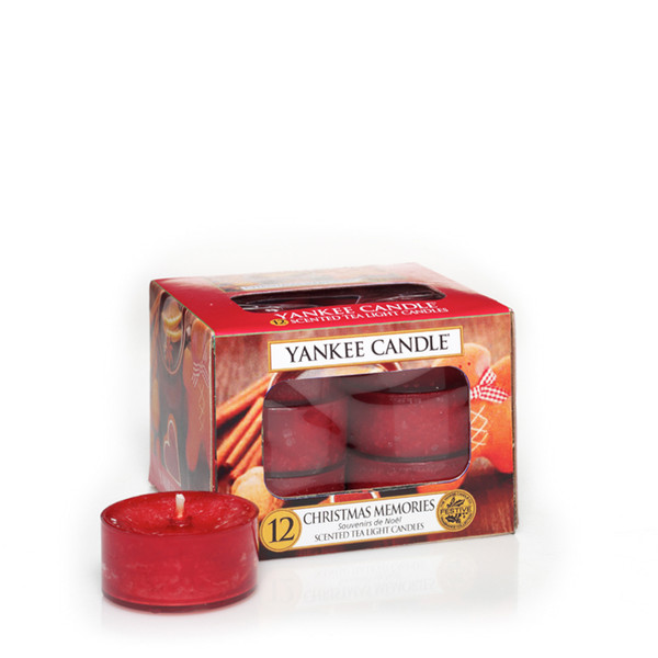 Yankee Candle 1275325E Круглый Красный 12шт восковая свеча