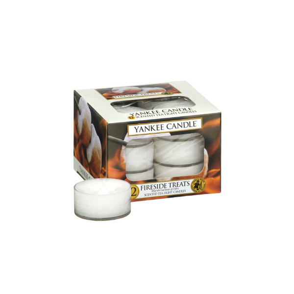 Yankee Candle 1254095E Круглый Белый 12шт восковая свеча