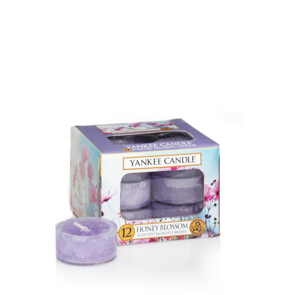 Yankee Candle 1254070E Круглый Лиловый 12шт восковая свеча