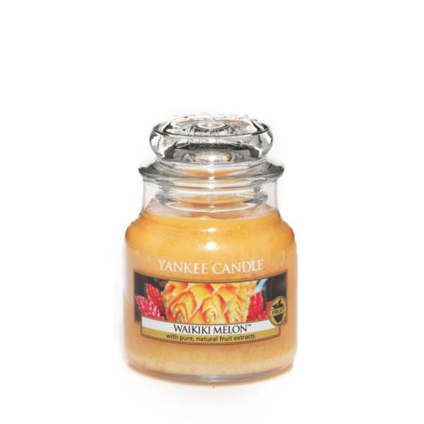 Yankee Candle 1254042E Круглый Дыня, Оранжевый Оранжевый 1шт восковая свеча