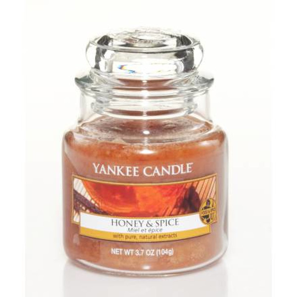 Yankee Candle 1246095E Круглый Оранжевый 1шт восковая свеча