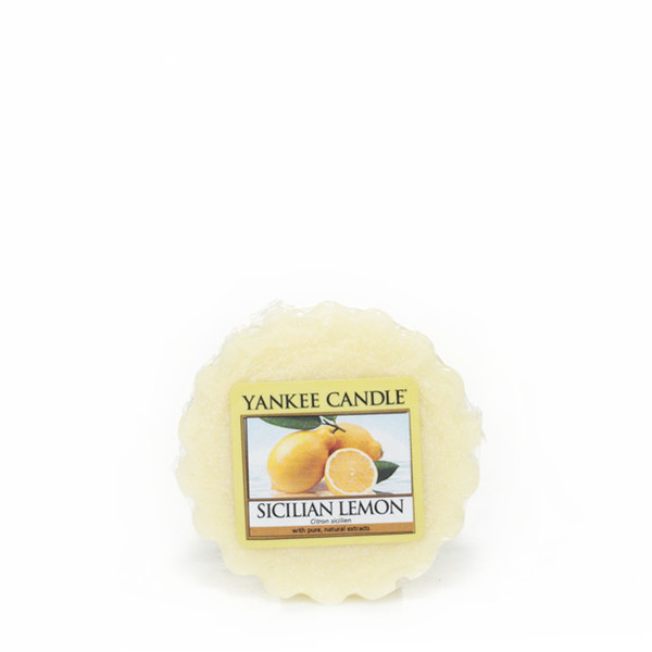 Yankee Candle 1230643 Rund Zitrone Gelb 1Stück(e) Wachskerze