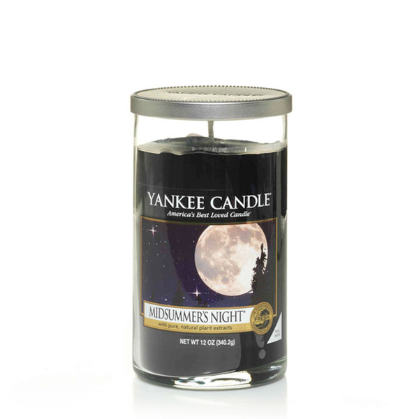 Yankee Candle 1221188E Круглый Черный 1шт восковая свеча