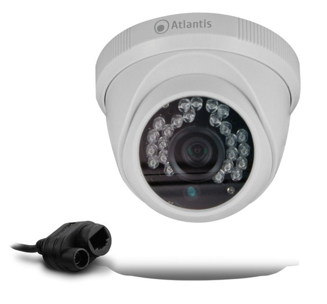 Atlantis Land NetCamera 510AD IP security camera Для помещений Dome Белый