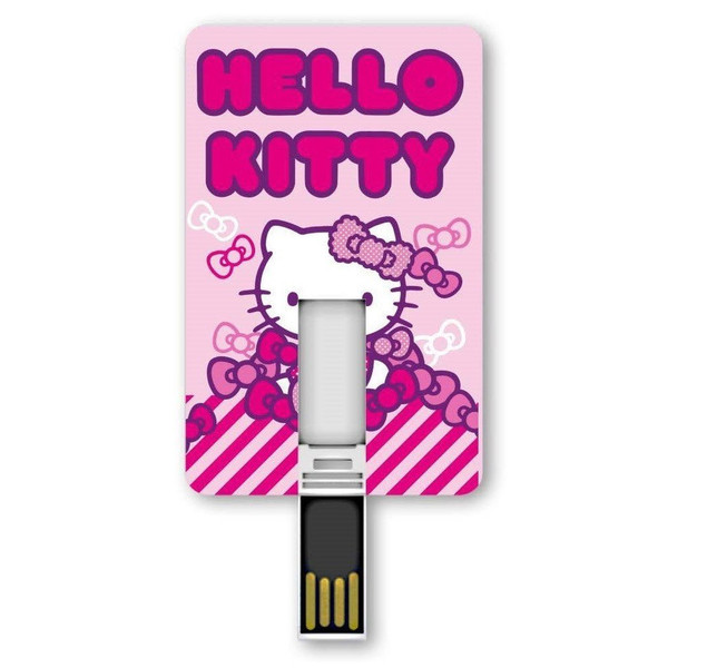 Tribe Hello Kitty 8GB USB 2.0 Type-A Pink,White USB flash drive