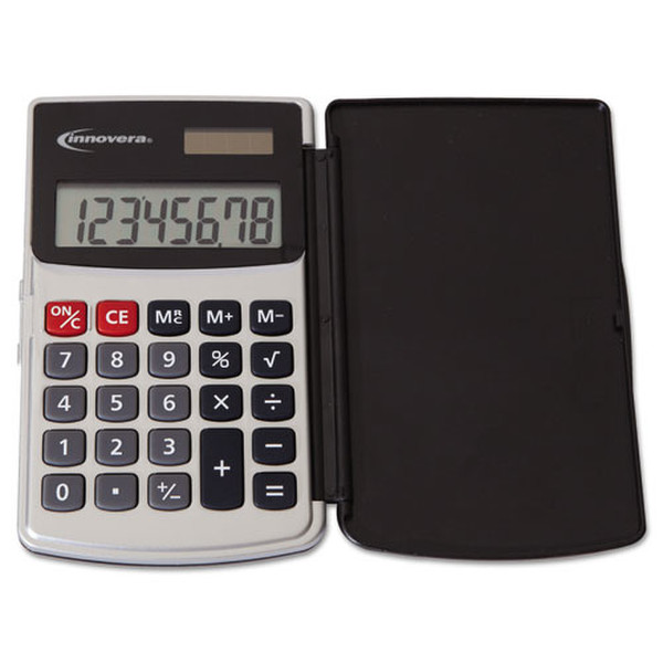 Innovera IVR15920 Pocket Basic calculator Black,Silver calculator