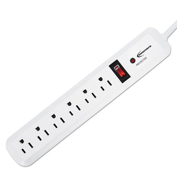 Innovera IVR71652 6AC outlet(s) 1.2m White surge protector