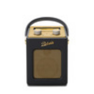 Roberts Radio Revival Mini Portable Analog & digital Black