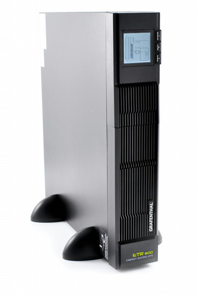 GRAFENTHAL ETR-800 Интерактивная 800ВА 6розетка(и) Монтируемый в стойку/башня Черный источник бесперебойного питания