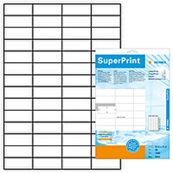 HERMA Etiket SuperPrint 5052 1400шт самоклеящийся ярлык