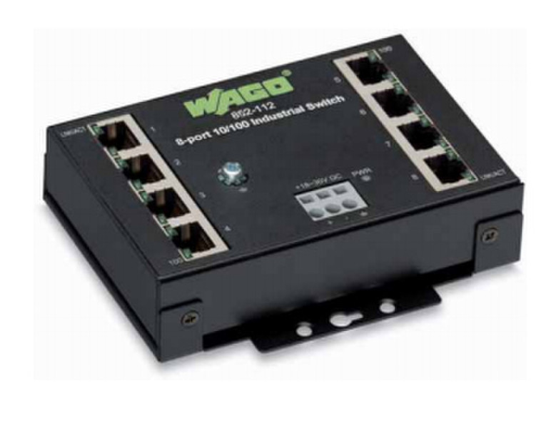 Wago 852-112 Fast Ethernet (10/100) network switch