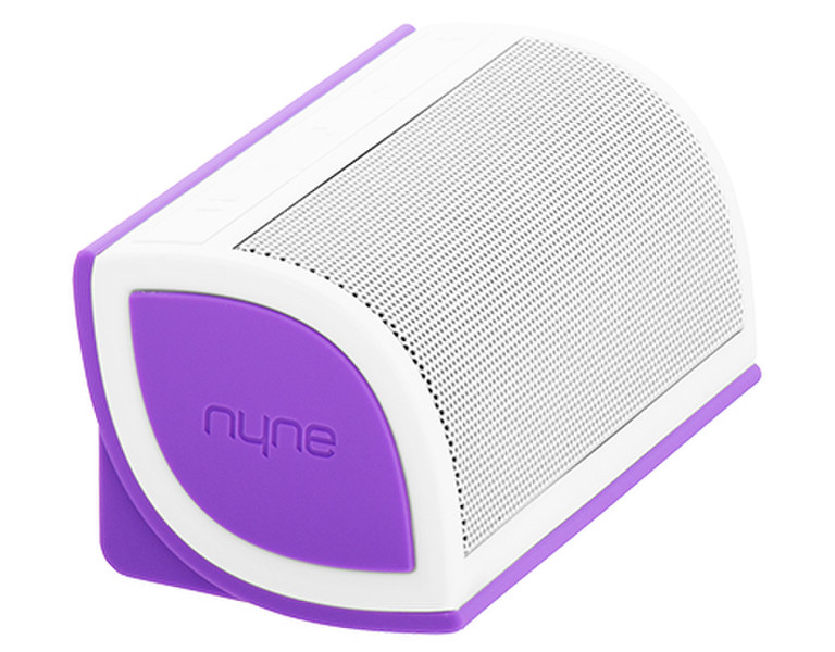 NYNE Mini Stereo Röhre Violett, Weiß