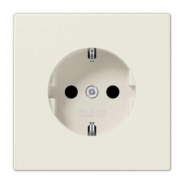JUNG LS 1520 Type F (Schuko) White outlet box