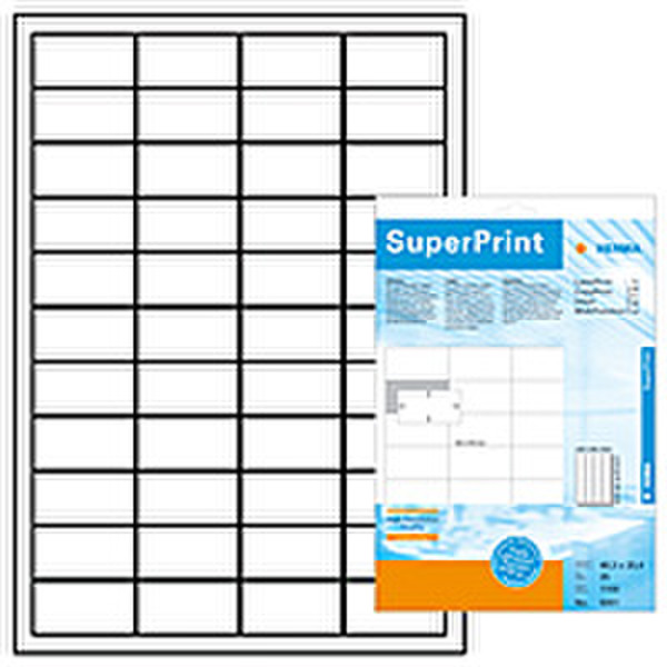 HERMA Etiket SuperPrint 5051 1100шт самоклеящийся ярлык