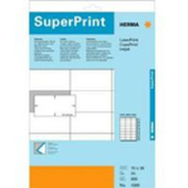 HERMA Etiket SuperPrint 4360 600шт самоклеящийся ярлык