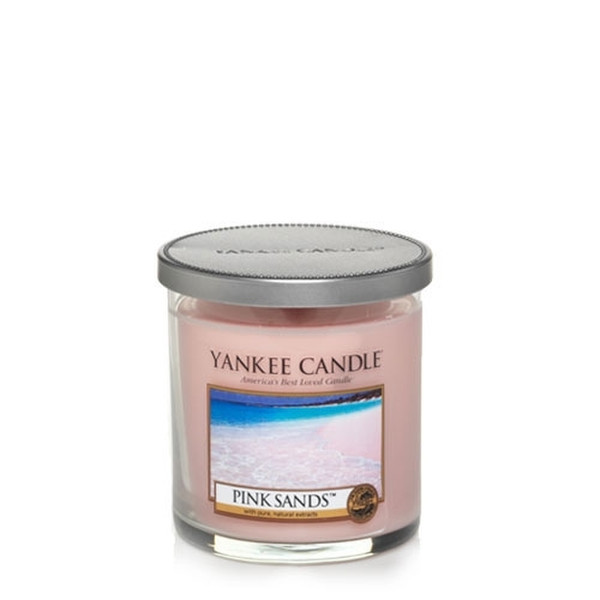 Yankee Candle 1205361 Круглый Цитрус, Цветок, Ваниль Розовый 1шт восковая свеча