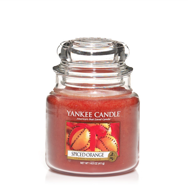 Yankee Candle 1188032E Круглый Цитрус Красный 1шт восковая свеча