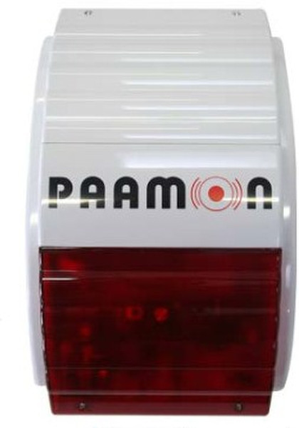 Paamon PM-SSWA Wireless siren Для помещений Красный, Белый сирена