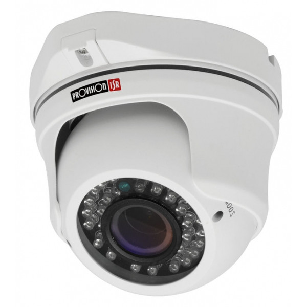 Provision-ISR DI-480AHDVF CCTV security camera Innenraum Kuppel Weiß Sicherheitskamera