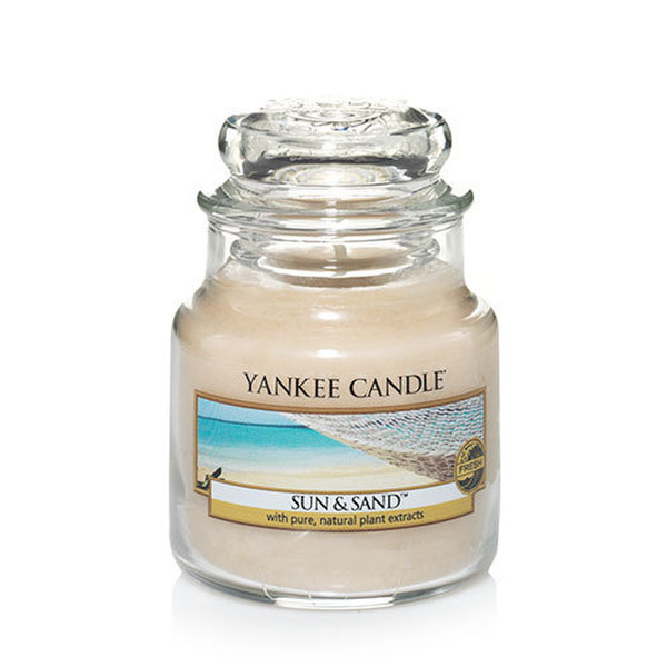 Yankee Candle 1107093 Круглый Цитрус, Цветок, Лаванда, Лемон, Мускус Кремовый 1шт восковая свеча