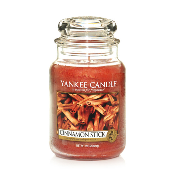 Yankee Candle 1055974E Round Cinnamon Brown 1pc(s) wax candle