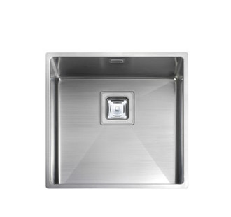 Rangemaster KUB40/ Undermount kitchen sink Square Stainless steel
