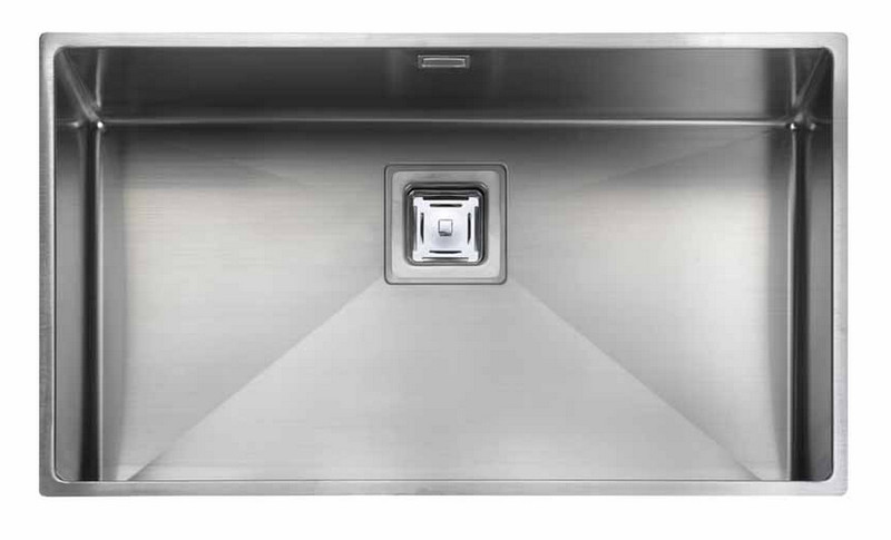 Rangemaster KUB70/ Undermount kitchen sink Rectangular Stainless steel