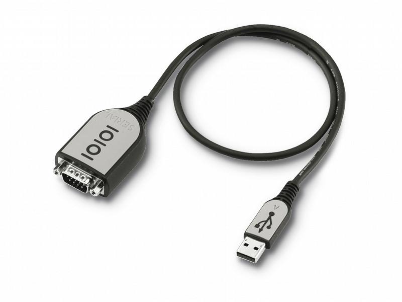 Sitecom CN-104 RS-232 USB Черный, Серый кабельный разъем/переходник