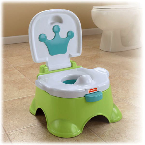 Fisher Price BGP36 White,Green potty seat