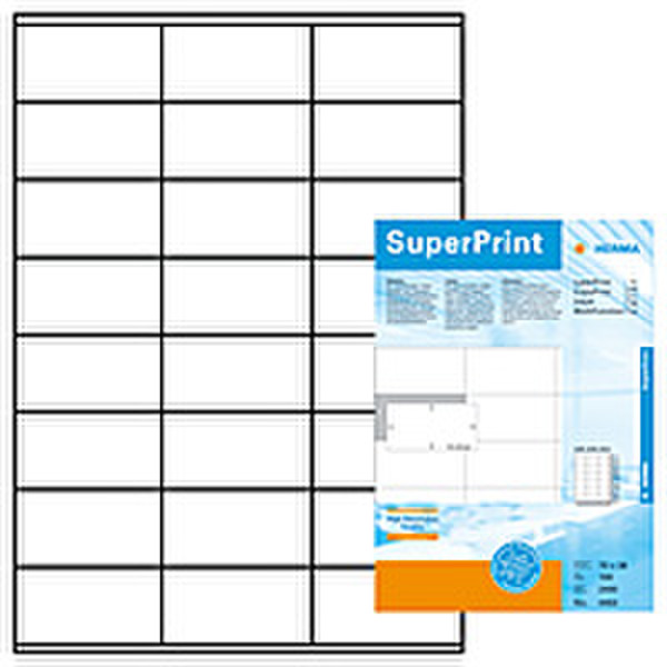 HERMA Etiket SuperPrint 4453 2400Stück(e) selbstklebendes Etikett