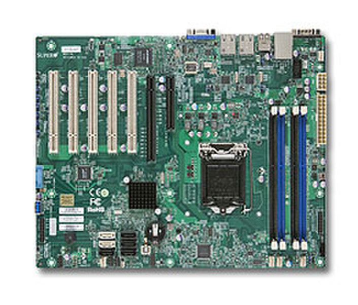 Supermicro X10SLA-F Intel C222 Express LGA 1150 (Socket H3) ATX материнская плата