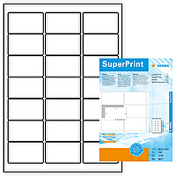 HERMA Etiket SuperPrint 4677 2100Stück(e) selbstklebendes Etikett