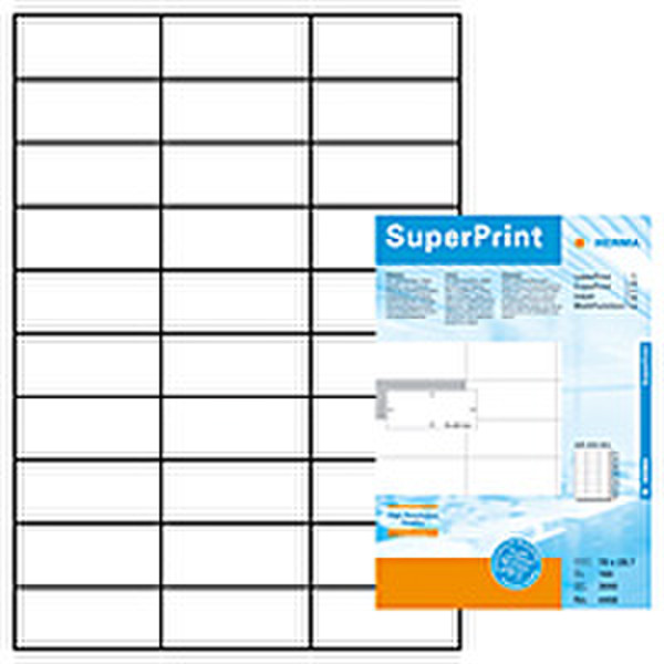 HERMA Etiket SuperPrint 4456 3000Stück(e) selbstklebendes Etikett