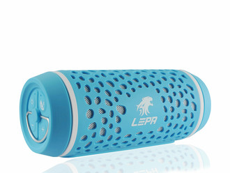 LEPA BTS02-BL Stereo 8W Röhre Blau Tragbarer Lautsprecher